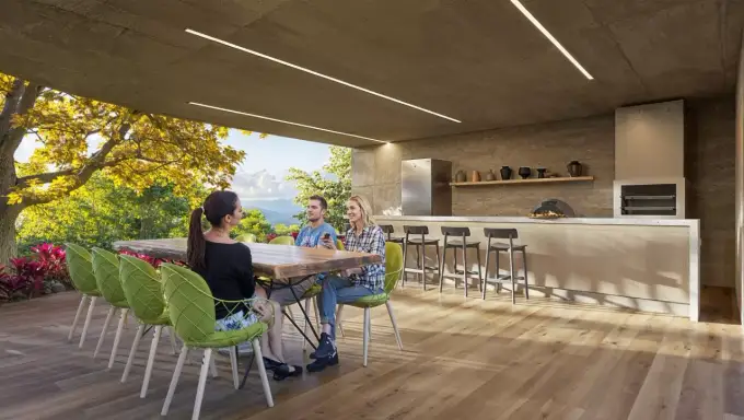 Espaço Gourmet e Conveniência Climatizada